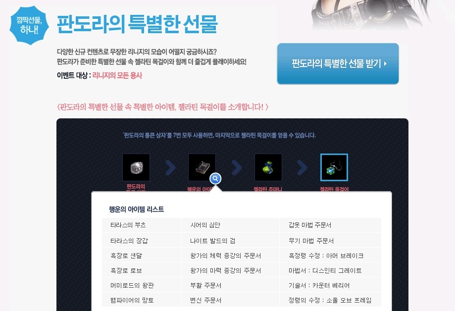 판도라의선물 이미지