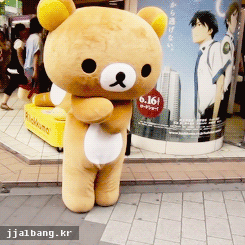 일본의 귀여운 인형 알바.gif | 인스티즈