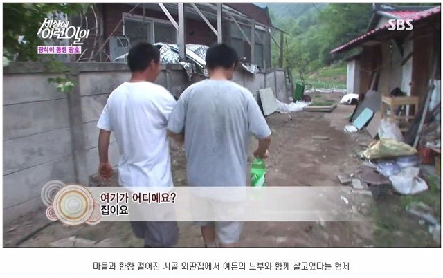 세상에 이런일이 - 길 위에 효자형제 (사이다형제) | 인스티즈