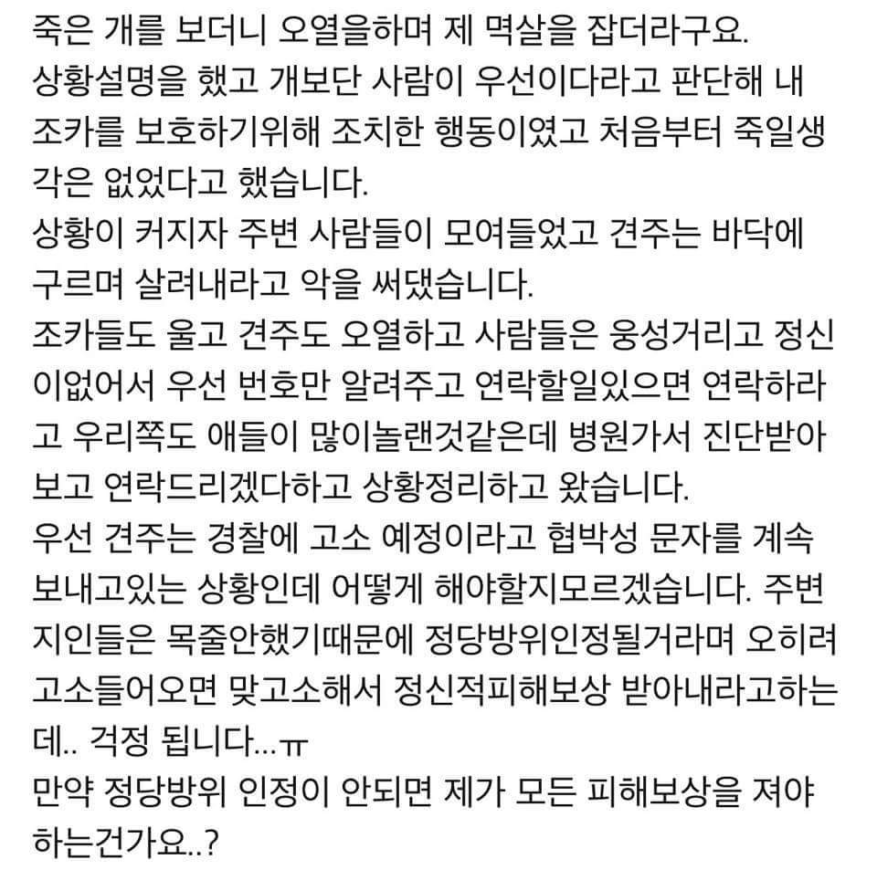 조카를 위협하는 강아지.JPG | 인스티즈