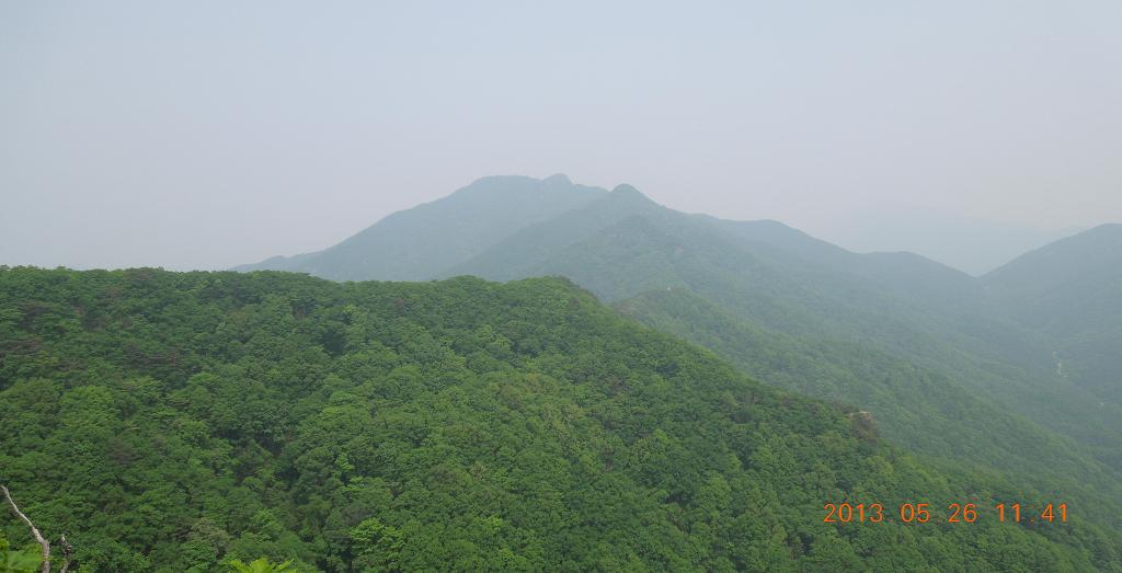 삼형제봉 정상 이미지