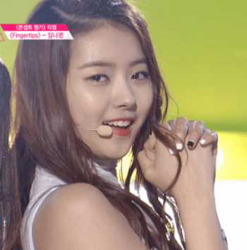[프로듀스101] 본방에 앞서 믿고 보는 스톤나영의 핑거팁스 움짤 | 인스티즈