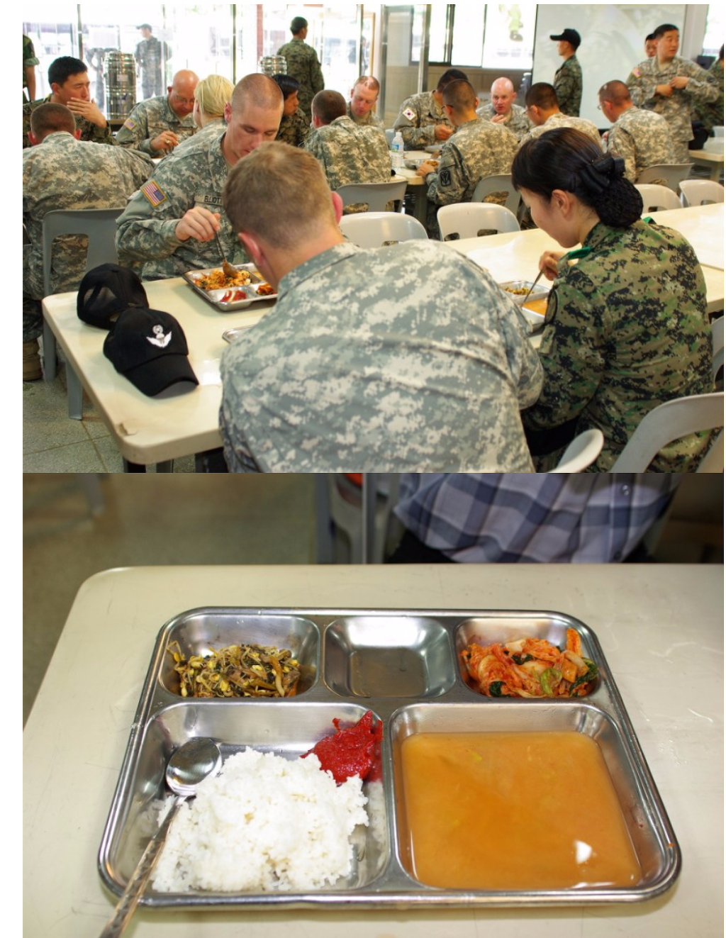 한국 짬밥에 놀라는 미군.jpg | 인스티즈