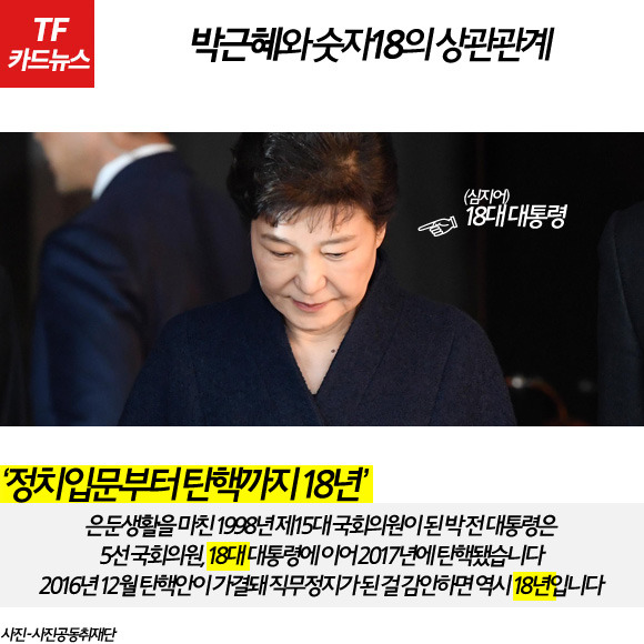 억지같지만 은근히 맞춰지는 18년 박근혜 | 인스티즈