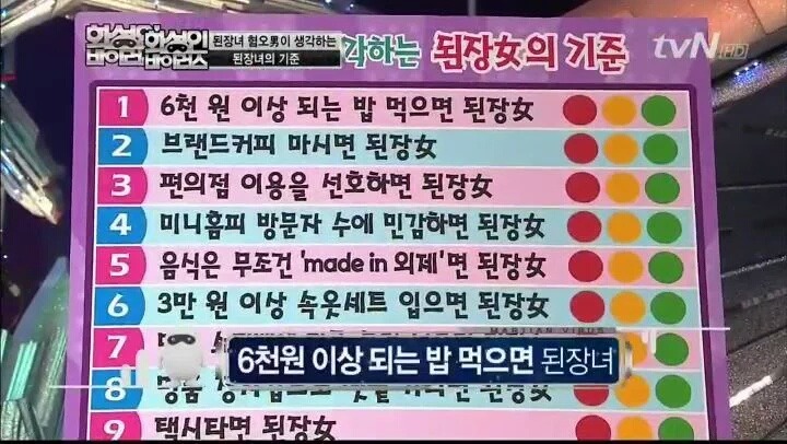 된장녀 혐오남이 생각하는 된장녀의 기준 | 인스티즈