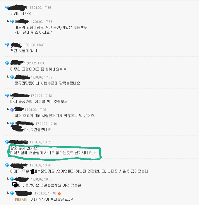 우리나라에서 여대중 가장 좋다는 이대 답지 수준.jpg | 인스티즈