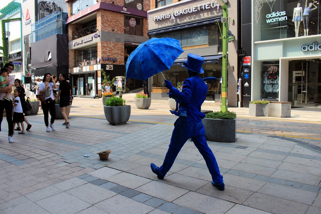 블루맨 이미지