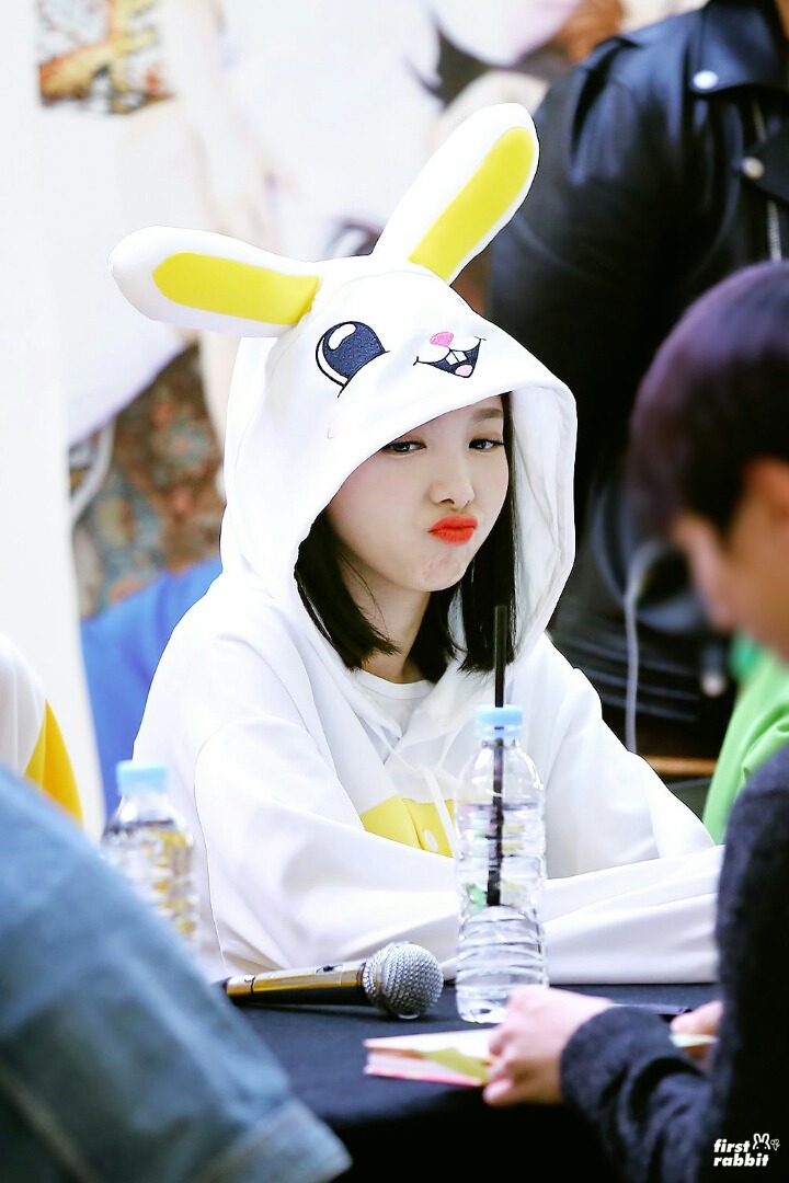 [트와이스] 혼자 앉아 있는 쭈구리 토끼 나연이(데이터주의) | 인스티즈