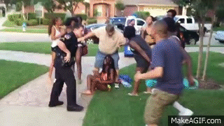 미국 경찰에게 대들어보자.gif | 인스티즈
