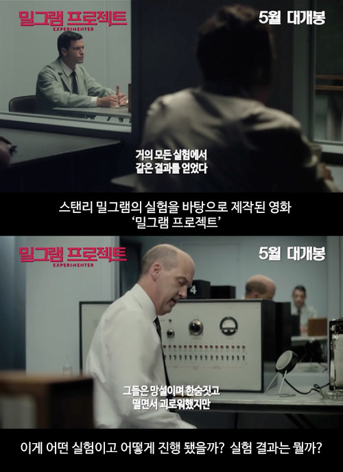 밀그램 복종 실험 - 영화 밀그램 프로젝트의 배경 실험 | 인스티즈