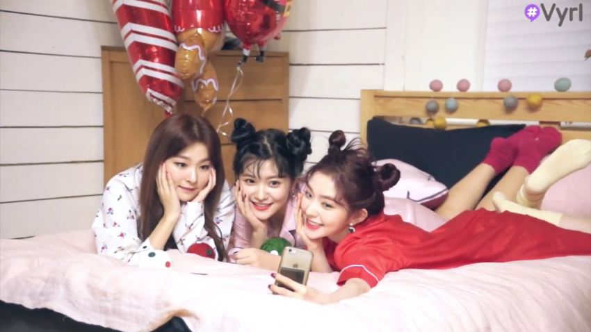 [레드벨벳] 크리스마스 홈파티 셀프캠 짤 모음 | 인스티즈