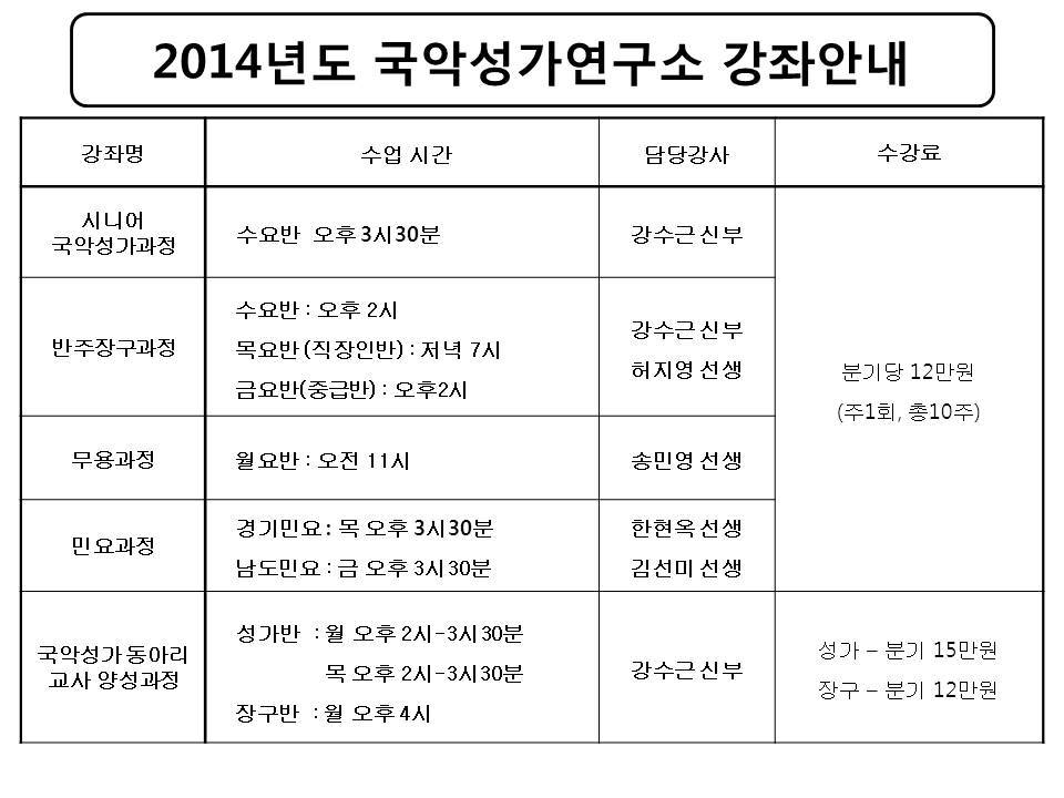 국악성가연구소 이미지
