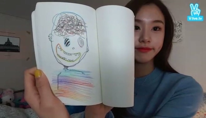 채영이 아기자기한 그림 실력.jpg | 인스티즈