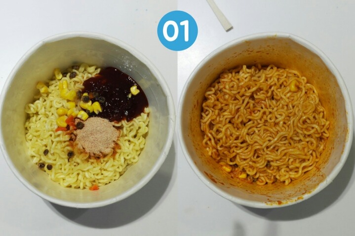 돼지보스 테스트 - 볶음&비빔 컵라면 편 | 인스티즈