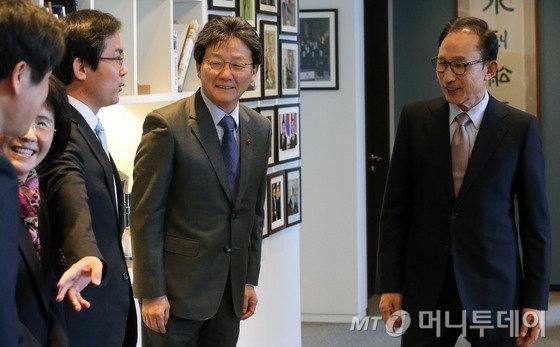 오늘자 이명박 만나러 간 유승민.jpg | 인스티즈