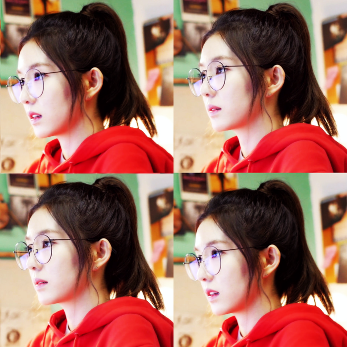 안경쓴 아이린.GIF | 인스티즈