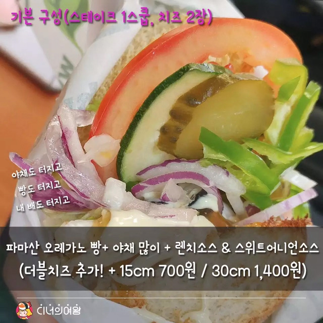 서브웨이 조합 | 인스티즈