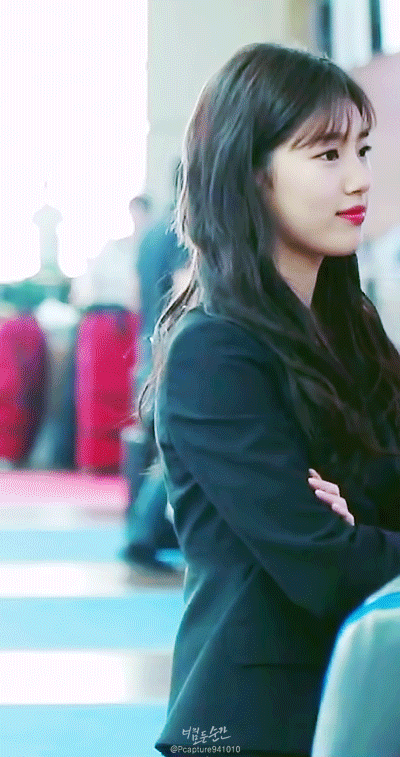 출국하는 수지.gif | 인스티즈