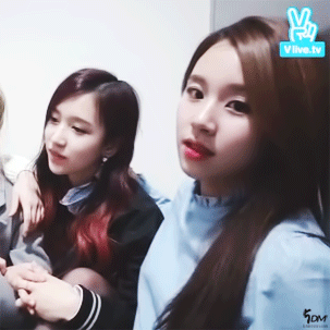 [트와이스] 대표 케미 미챙(미나+채영) 달달한 분위기 짤들.gif | 인스티즈