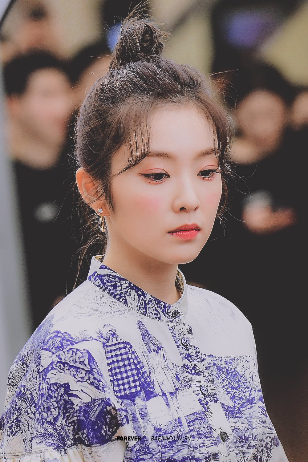 귀여운 똥머리 아이린.jpgif | 인스티즈