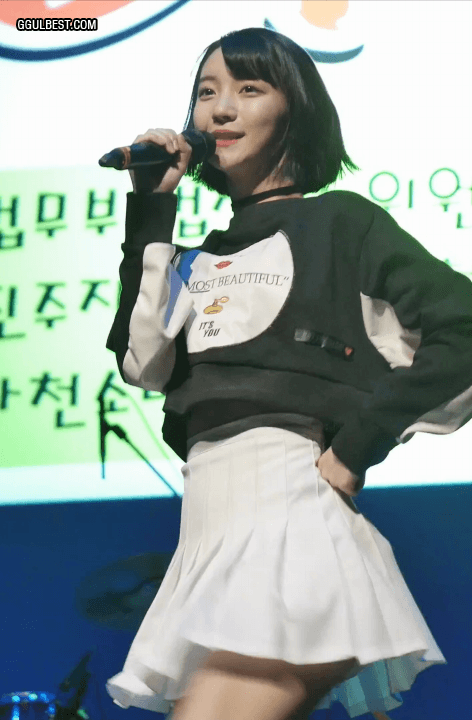 오마이걸 비니 초근접... 살랑살랑 몸짓...gif | 인스티즈