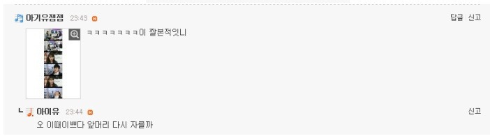 전설까진 아니고 레전드인 아이유 팬카페 앞머리 사건.jpg | 인스티즈