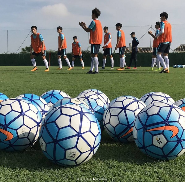 U-18대표팀 스페인 전지훈련에 합류한 이강인.JPG | 인스티즈