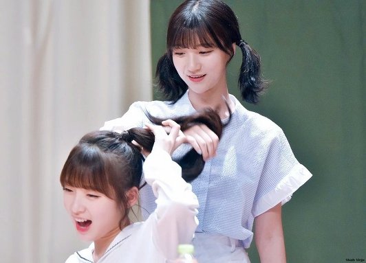 내꺼해도 될 것 같은 오마이걸 아린이와 비니 | 인스티즈
