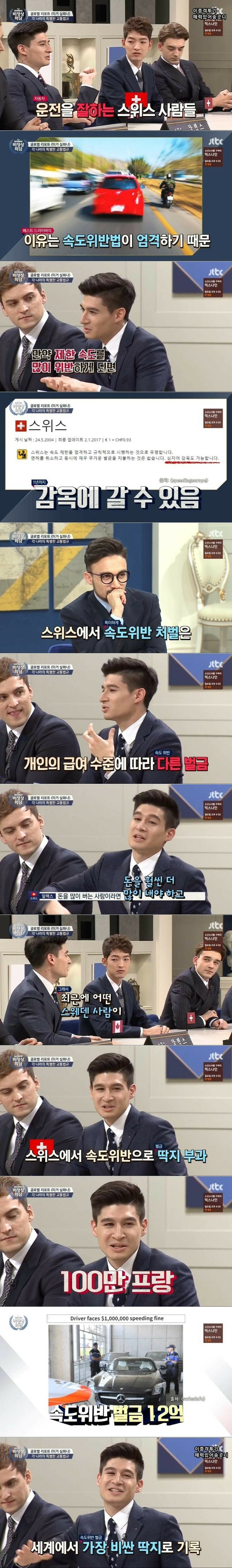 ㄹㅇ개쎈 스위스의 속도위반 처벌.JPG | 인스티즈