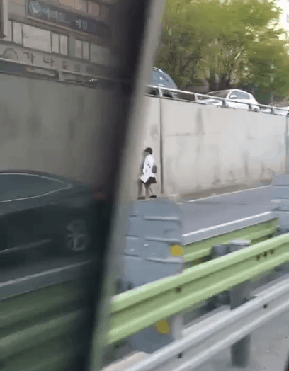 어메이징 코리아....도보로 지하도로 지나가는 법.gif | 인스티즈