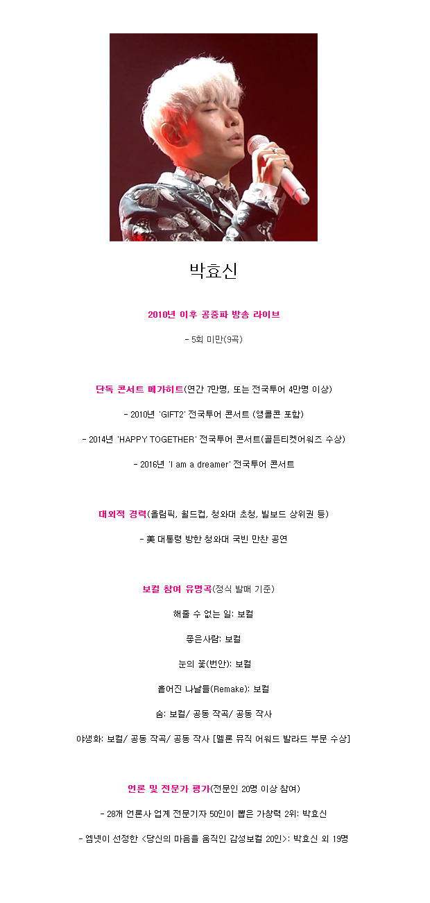 만나이 30대의 끝자락에 있는 가창력 5대장 | 인스티즈