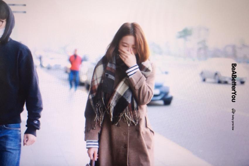 오전에 따숩게 옷 챙겨입고 출국한 레드벨벳 공항 프리뷰 | 인스티즈