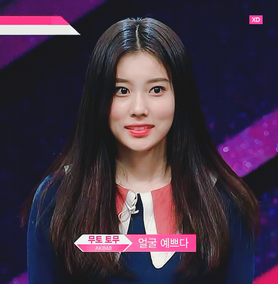 프로듀스48 청순만 한 애.gif | 인스티즈