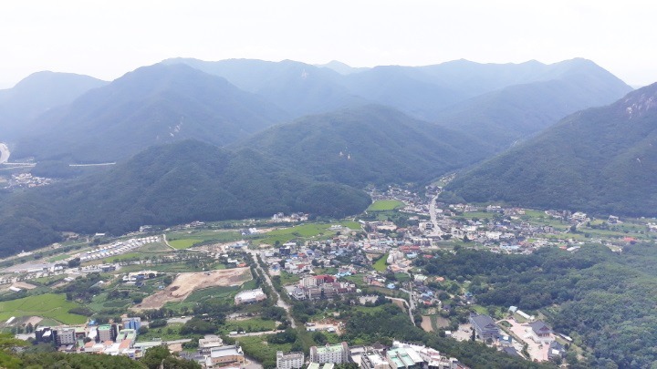계룡산 경관 이미지