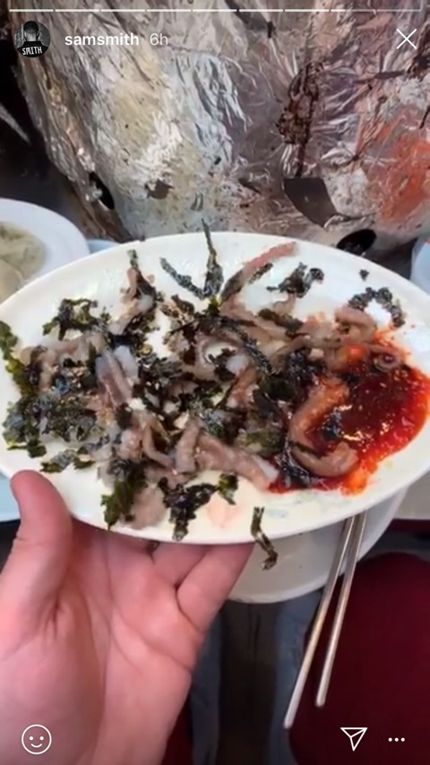진짜 야무지게 서울 돌아다니는 샘스미스 | 인스티즈