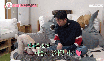 래퍼 슬리피의 반려견 김퓨리(매우 귀여움 주의).jpgif | 인스티즈