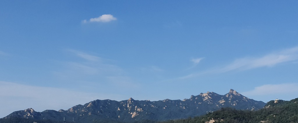 북한산 전경 이미지